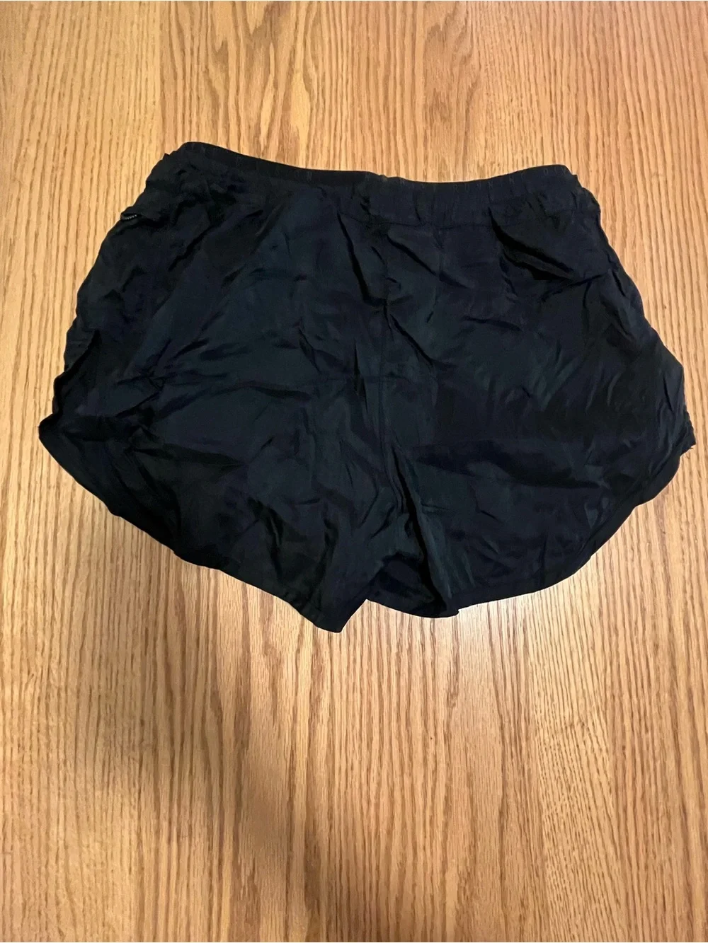 Nike Running Division Shorts Women’s Medium Black Triple Swoosh Reflective